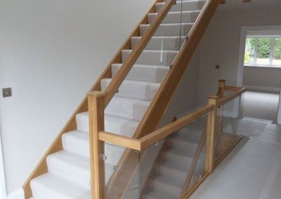 custom wood staircase