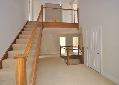 custom wood staircase