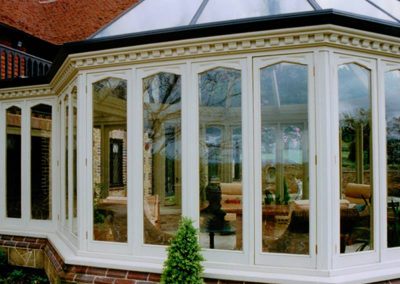 wooden conservatory